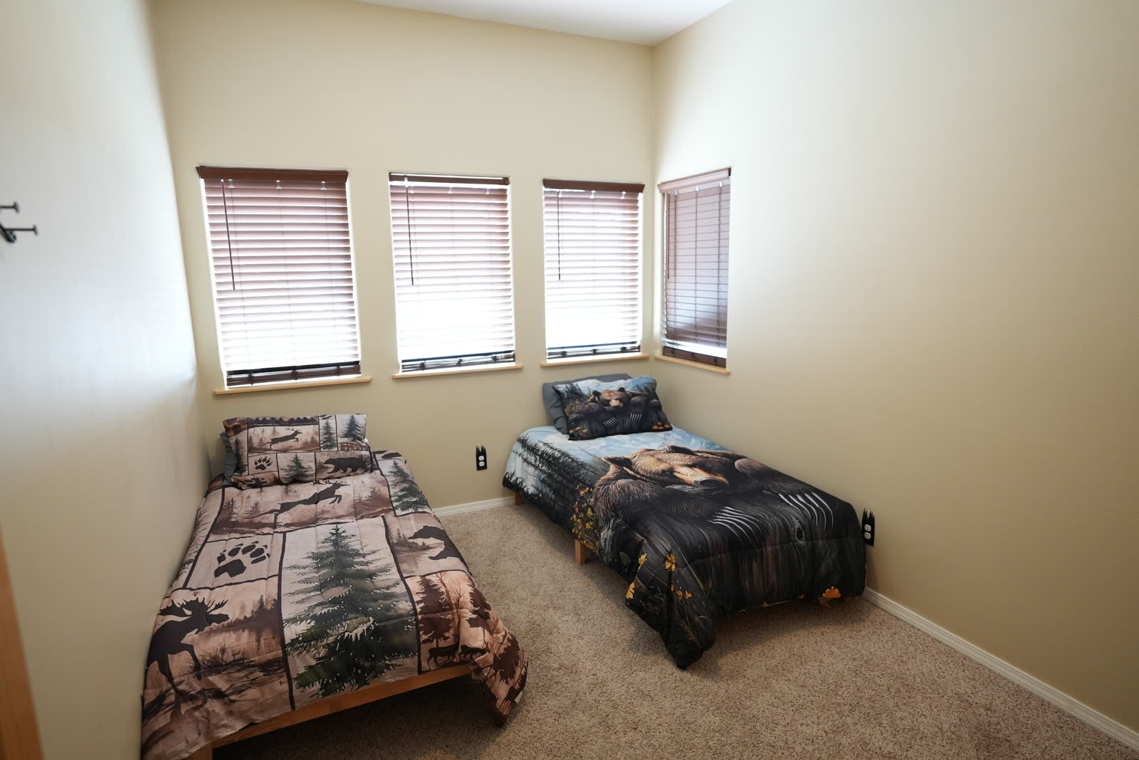 Bedroom with two beds